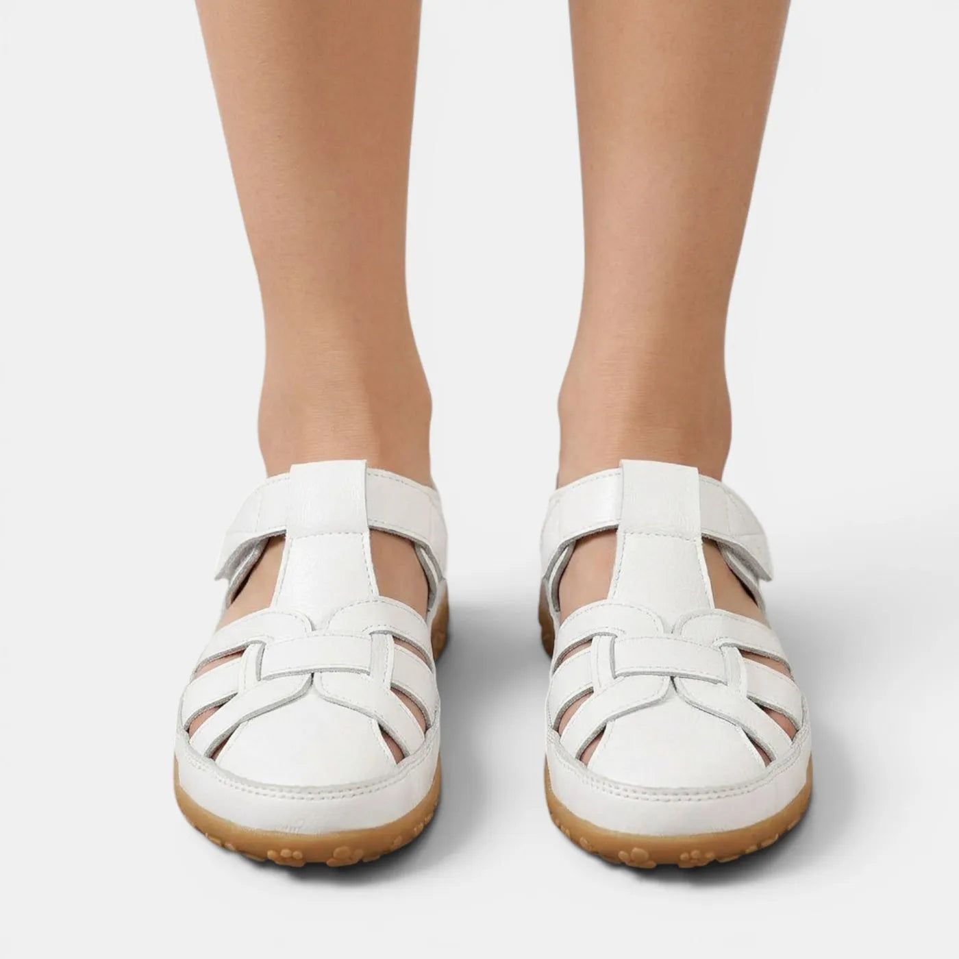 Sandalias de Mujer Respetuosas Casuales con Velcro
