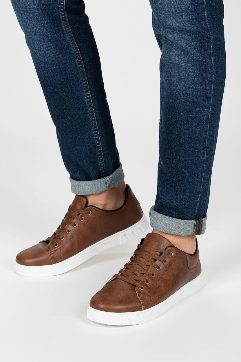 Sneaker de Hombre Cómodo Casual con Plana