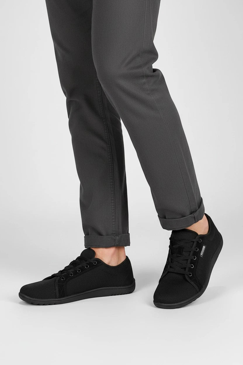 Sneaker de Hombre Plana Casual con Cordones