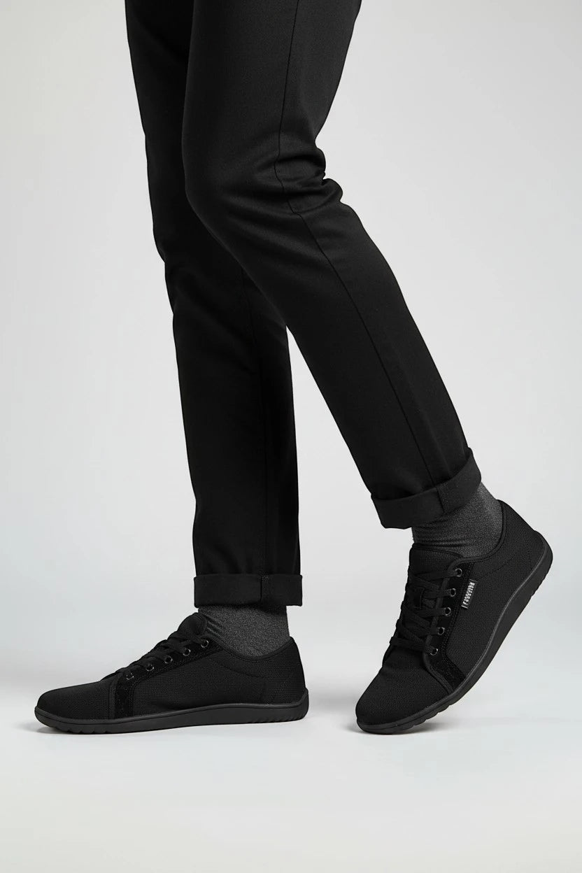 Sneaker de Hombre Plana Casual con Cordones