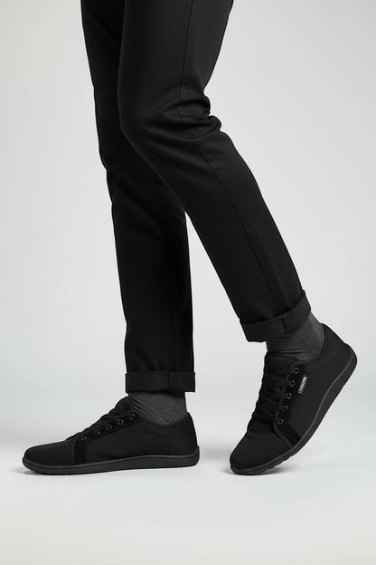 Sneaker de Hombre Plana Casual con Cordones