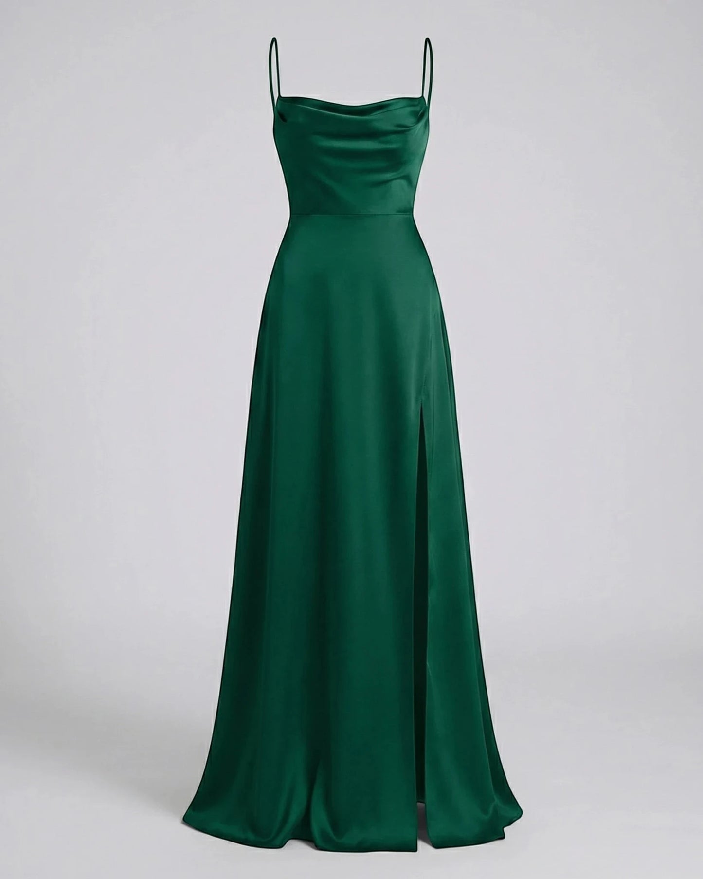 Vestido de Invitada de Boda Largo Elegante con Abertura