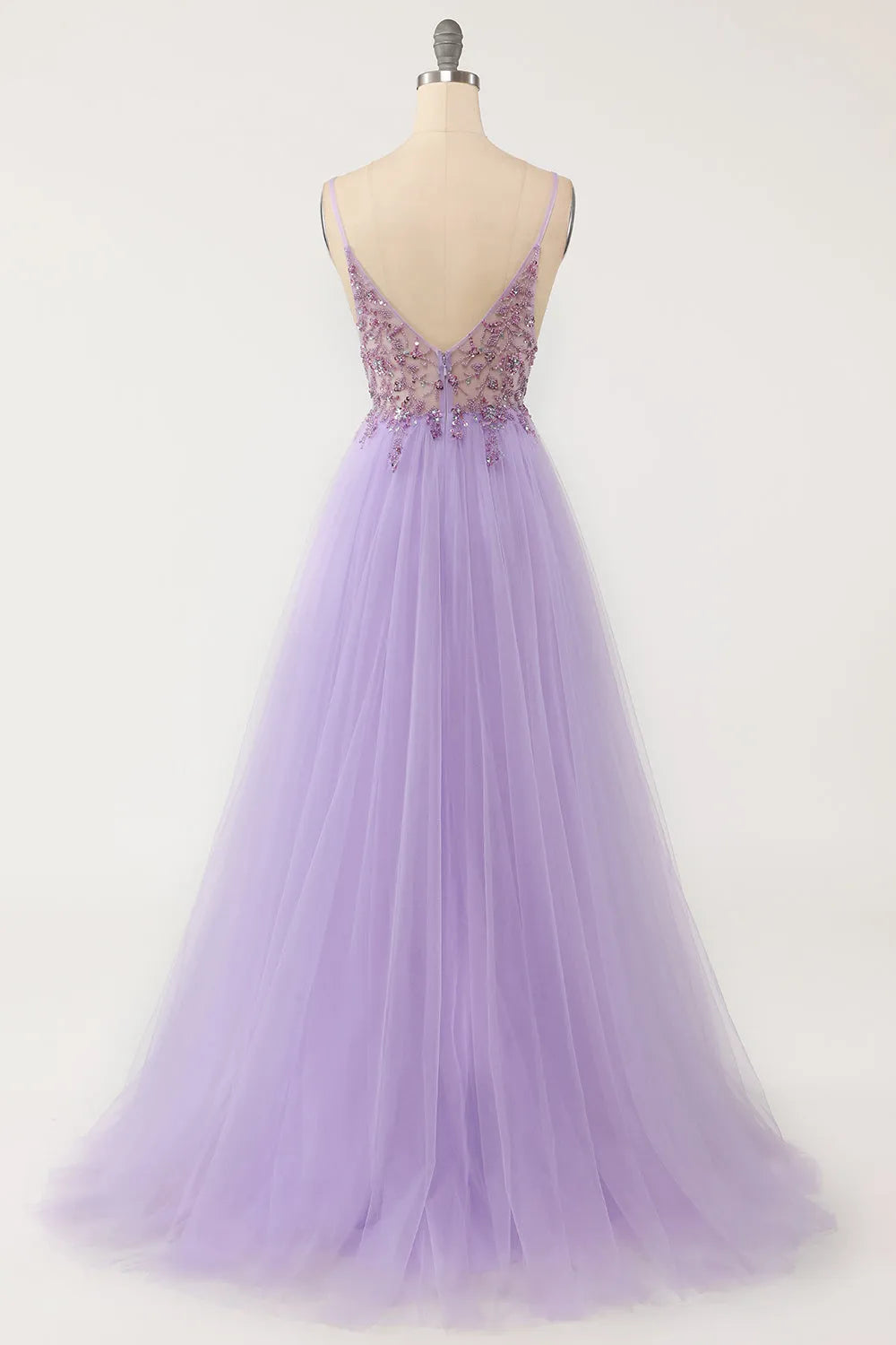 Vestido de Invitada de Boda Largo Elegante con Lentejuelas