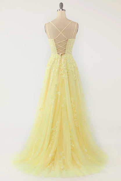 Vestido de Invitada de Boda Largo Elegante con Tirantes