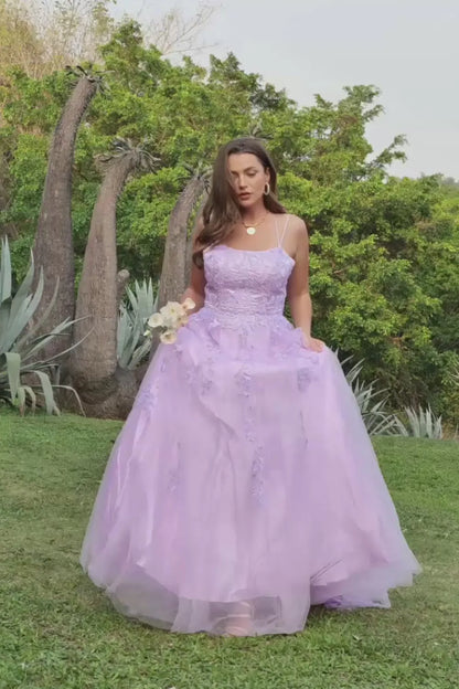 Vestido de Invitada de Boda Largo Elegante con Tirantes