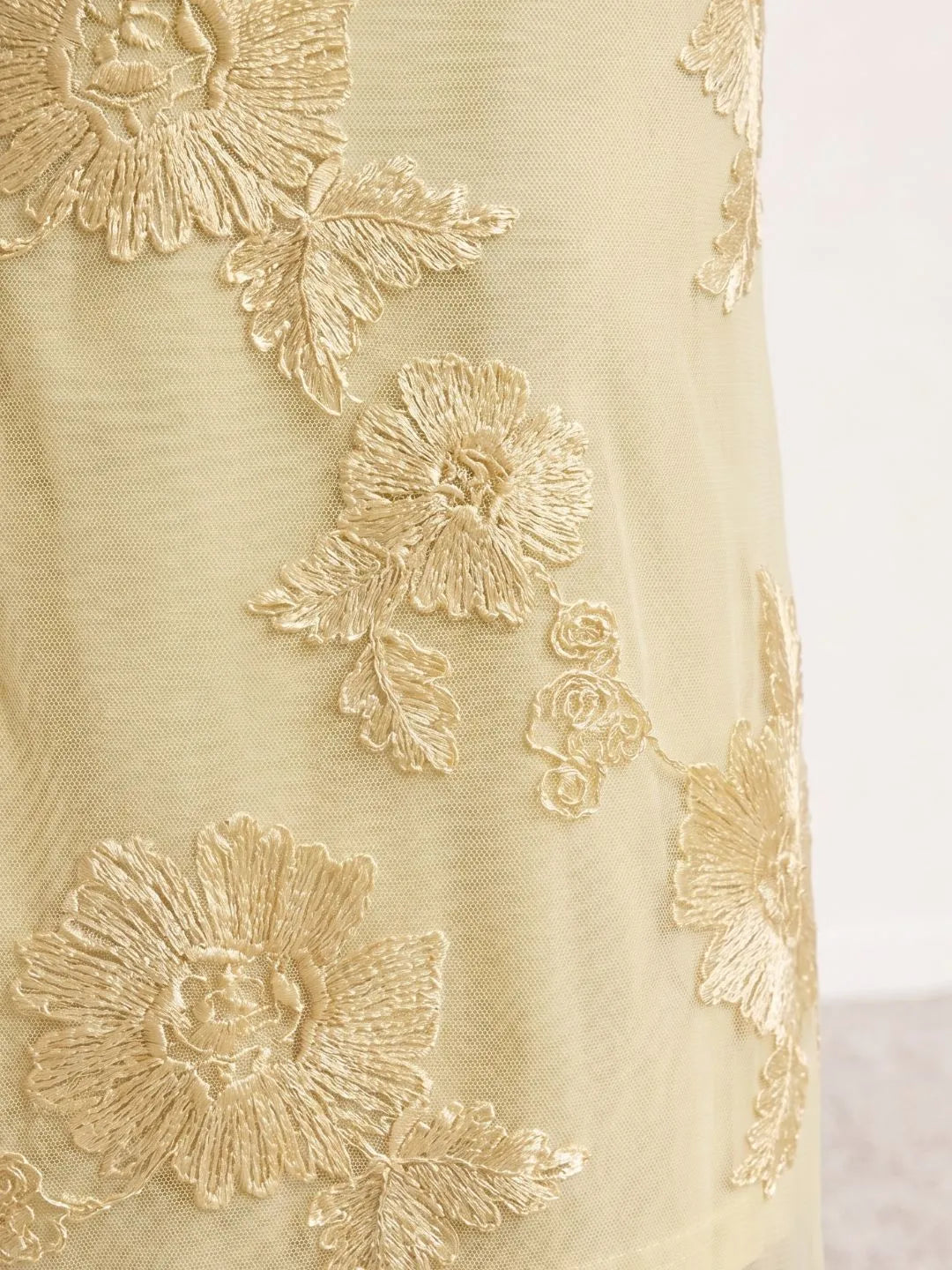 Vestido de Invitada de Boda Largo de Flores Elegante con Espalda Descubierta