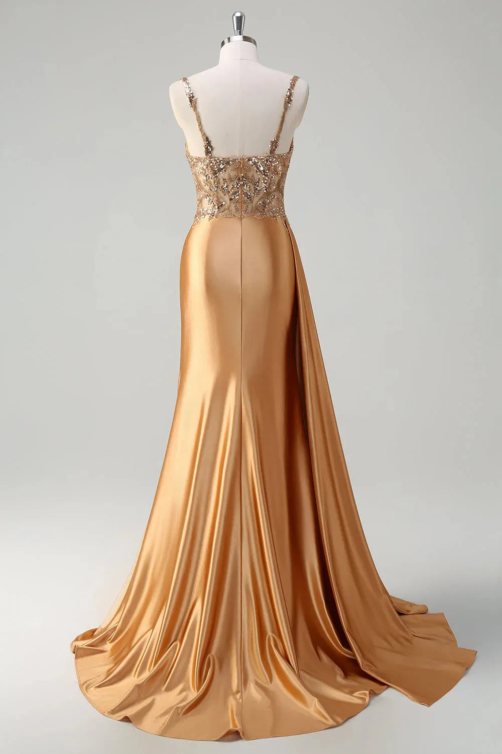 Vestido para Invitada de Boda Largo Elegante con Lentejuelas