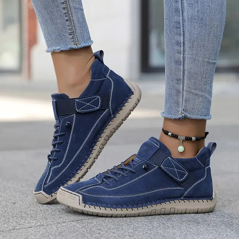 Zapatillas de Mujer Casual Cómodo con Cordones