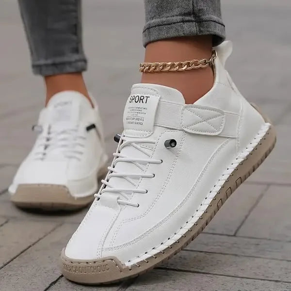 Zapatillas de Mujer Casual Cómodo con Cordones