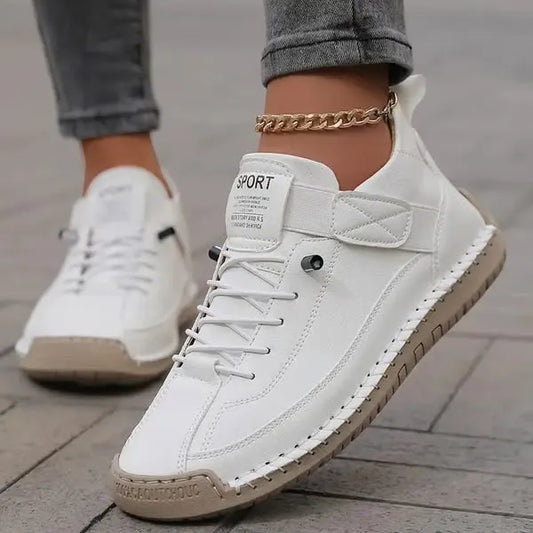 Zapatillas de Mujer Casual Cómodo con Cordones