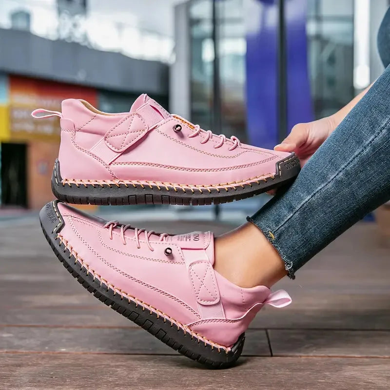 Zapatillas de Mujer Casual Cómodo con Cordones