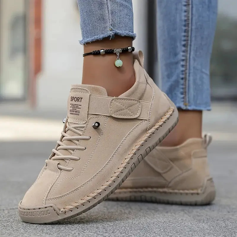 Zapatillas de Mujer Casual Cómodo con Cordones