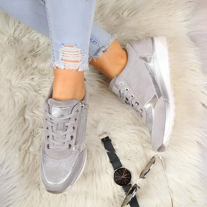 Zapatillas de Mujer Casual Deportivas con Cremallera
