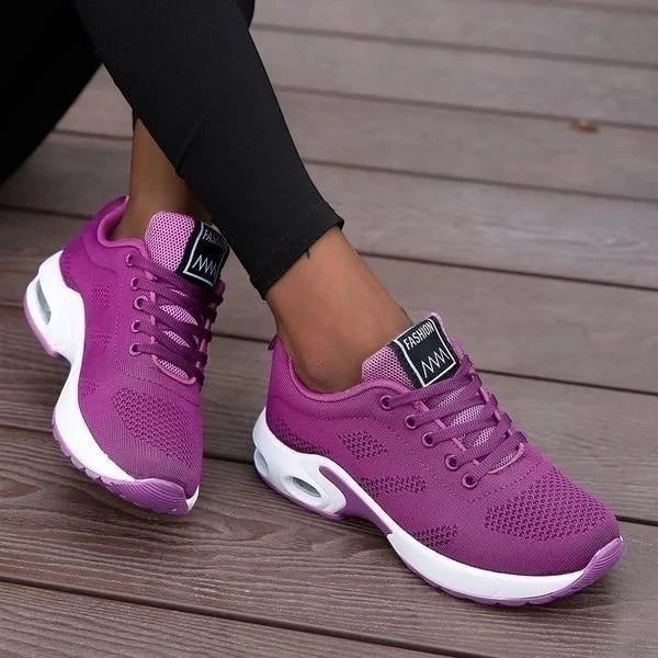 Zapatillas de Mujer Cómodas Deportivas con Cordones