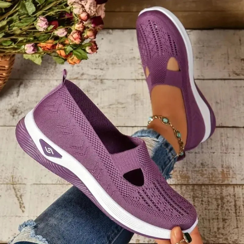 Zapatillas de Mujer Cómodo Casual con Cerrado