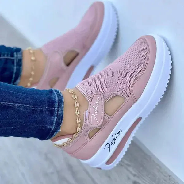 Zapatillas de Mujer Cómodo Deportivo con Plataforma