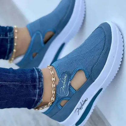 Zapatillas de Mujer Cómodo Deportivo con Plataforma