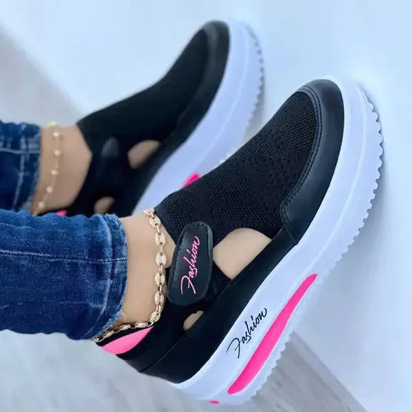 Zapatillas de Mujer Cómodo Deportivo con Plataforma