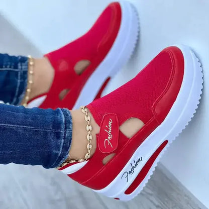 Zapatillas de Mujer Cómodo Deportivo con Plataforma