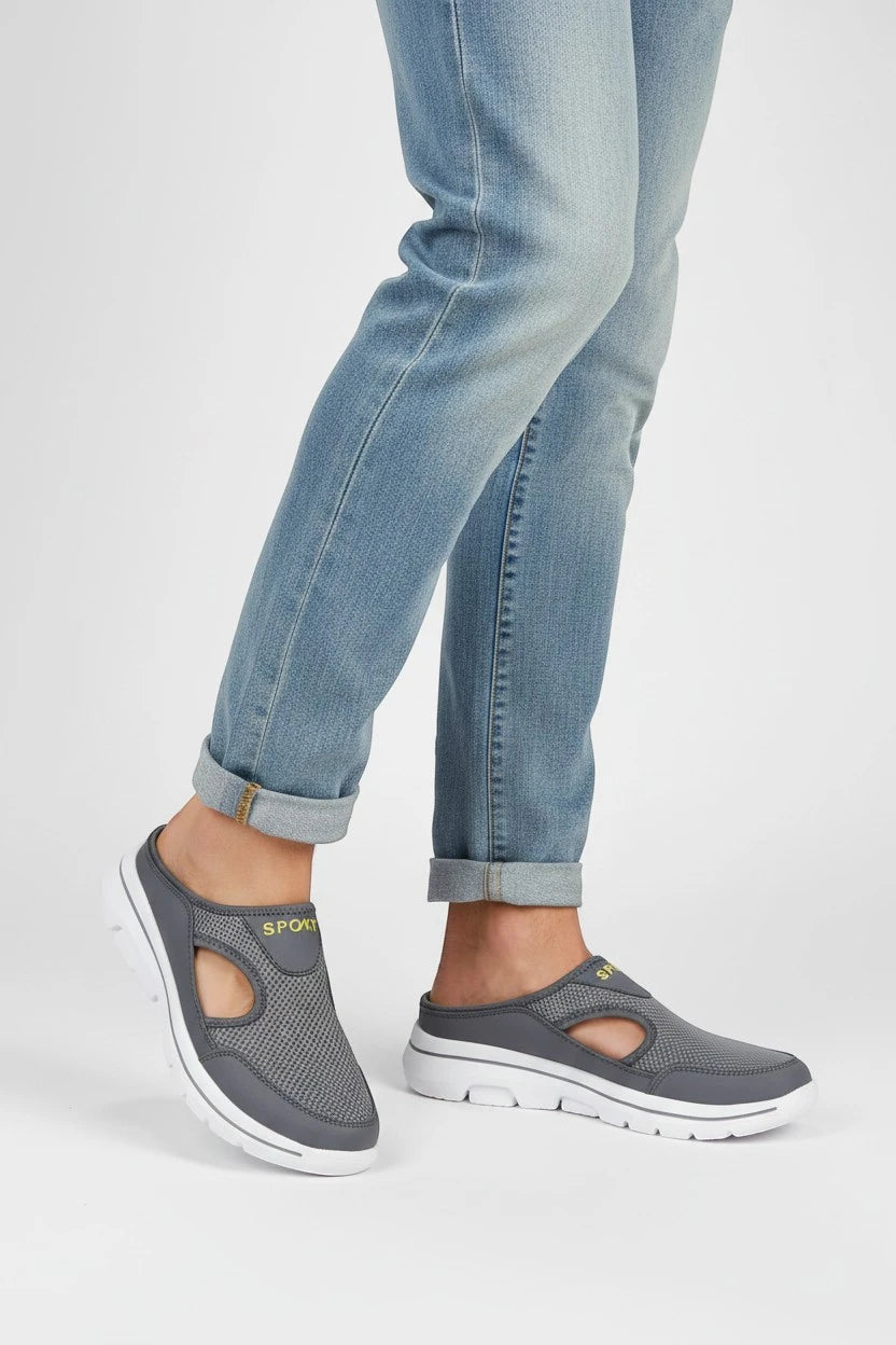 Zueco de Hombre Cómodo Deportivo con Destalonado