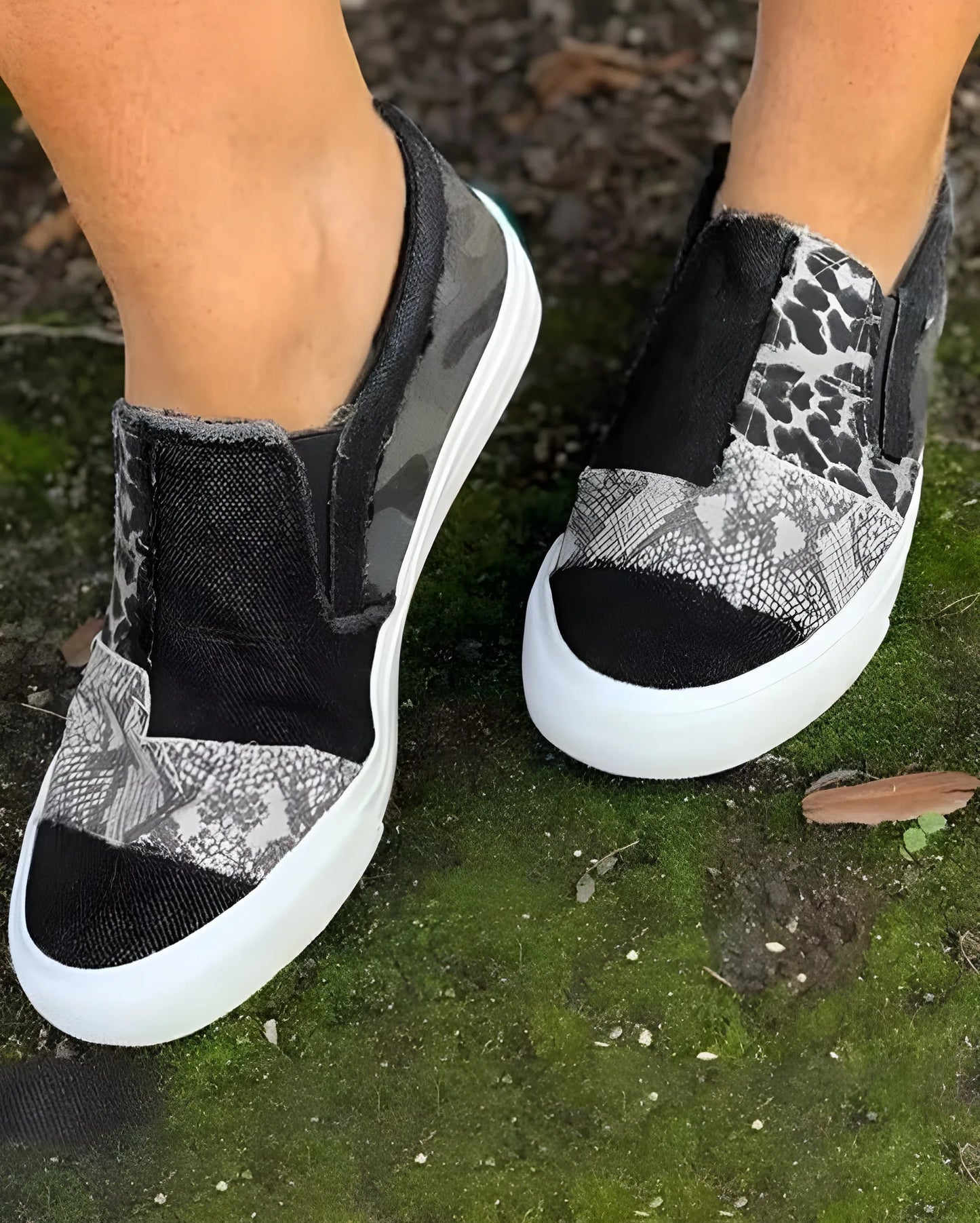 Zapatillas de Mujer Casuales Cómodas con Suela Plana