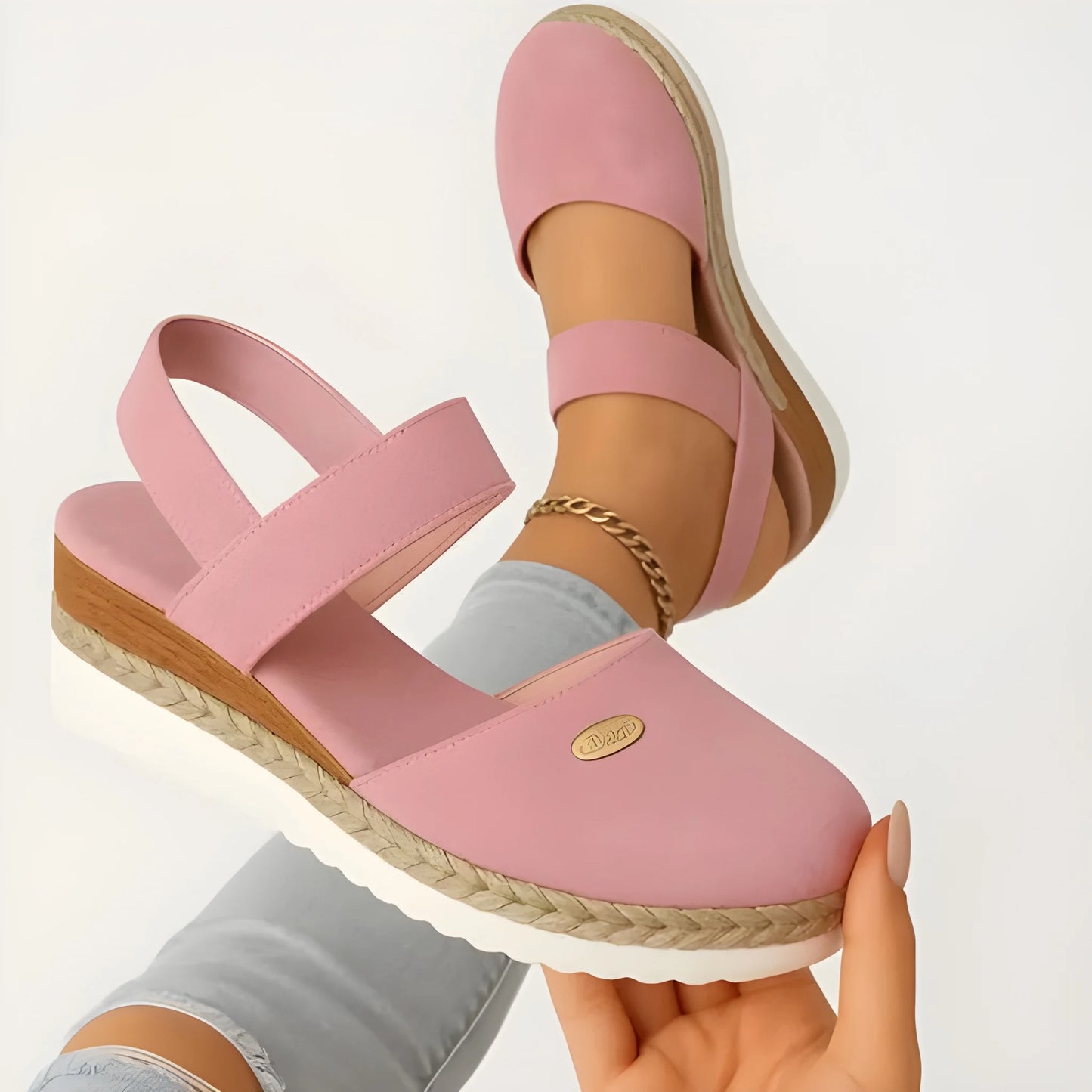 Sandalias de Mujer Casuales Cómodas con Plataforma