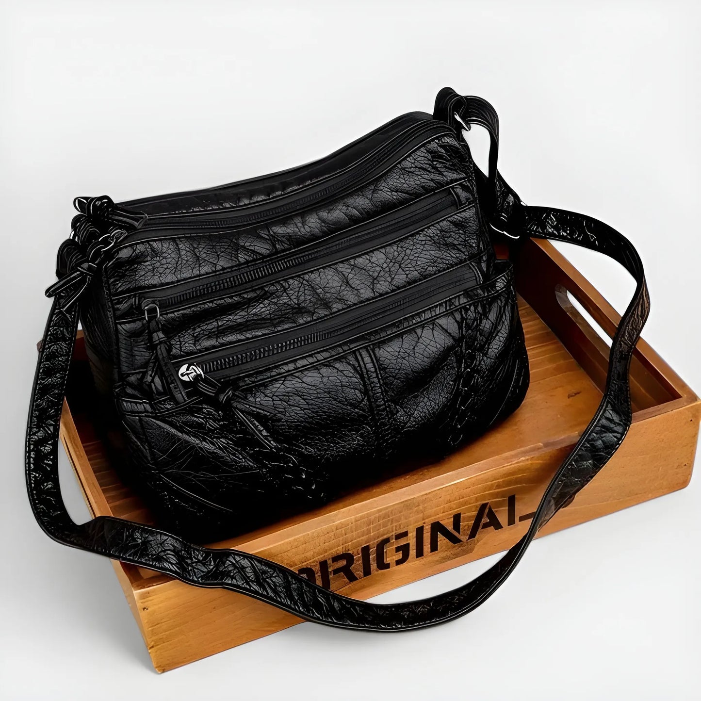 Bandolera de Mujer Vintage Casual con Cruzado