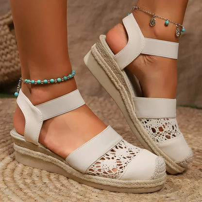 Sandalias de Mujer Cómodas Retro con Plataforma