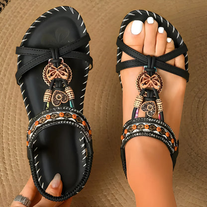 Sandalias de Mujer Casuales Elegantes con Tiras