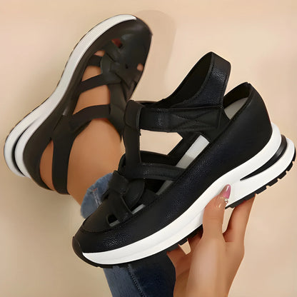 Sandalias de Mujer Casuales Cómodas con Tiras