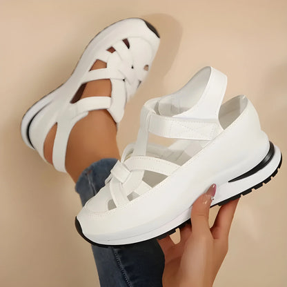 Sandalias de Mujer Casuales Cómodas con Tiras