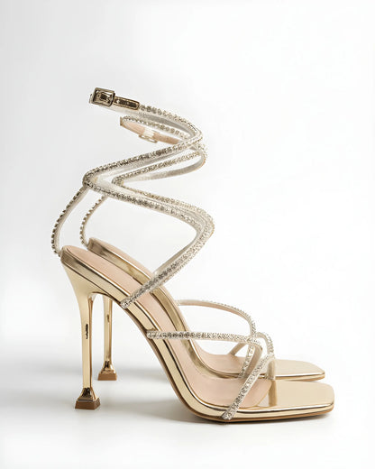 Sandalias de Mujer Elegantes Casuales con Tiras