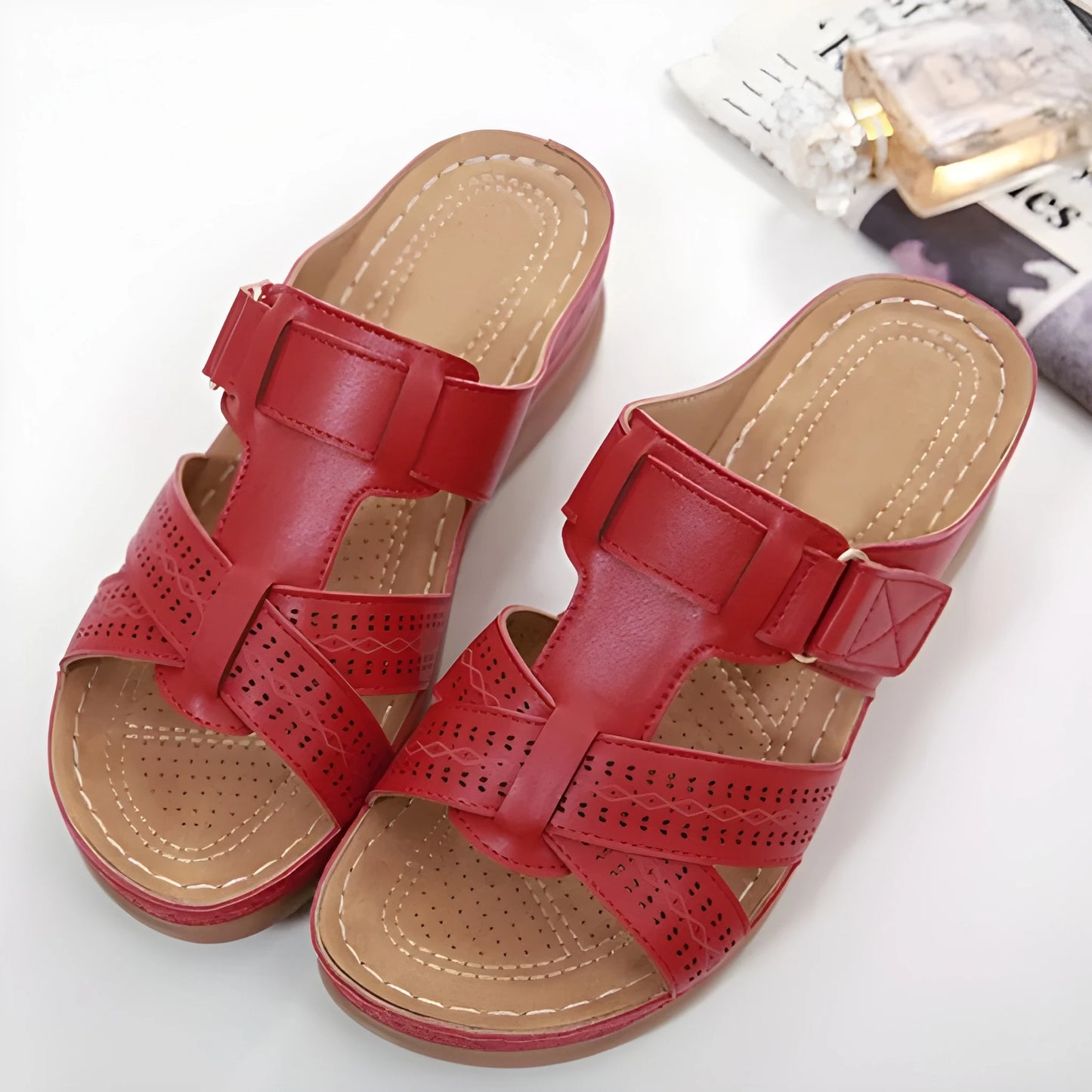 Sandalias de Mujer Cómodas Casuales con Tiras