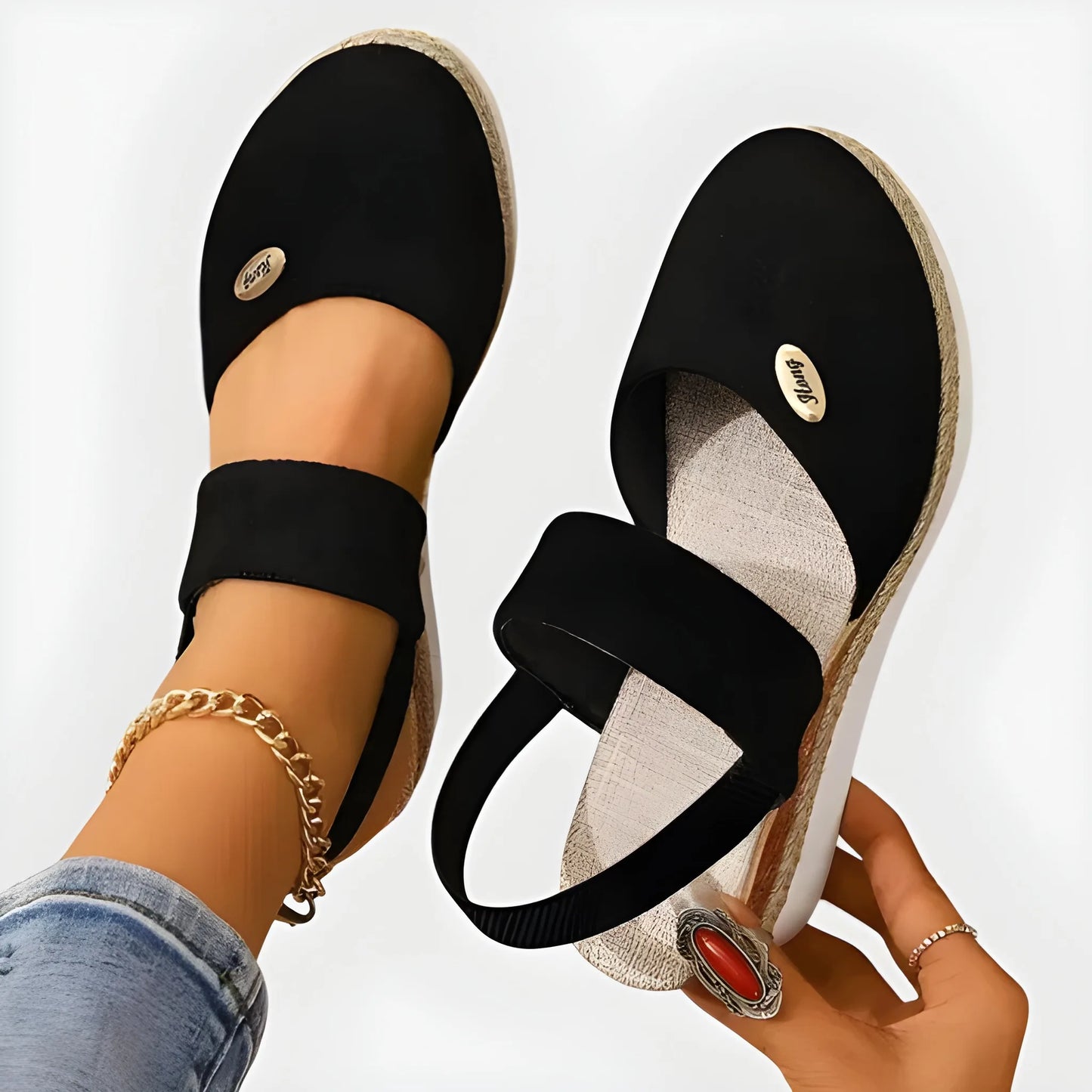 Sandalias de Mujer Casuales Cómodas con Plataforma