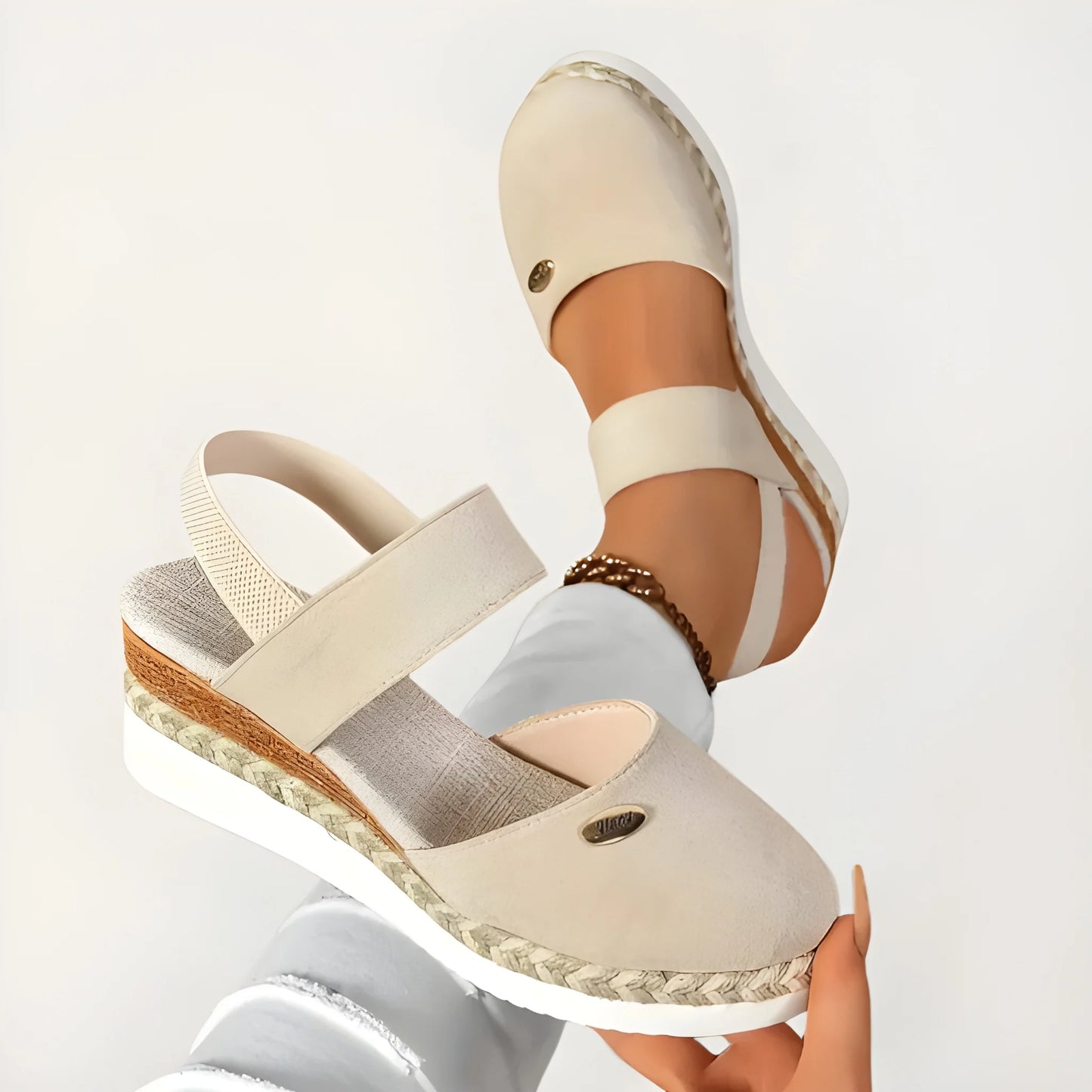 Sandalias de Mujer Casuales Cómodas con Plataforma